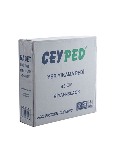 Yer Yıkama Pedi Beyaz 51 Cm 5 Adet - 510760821