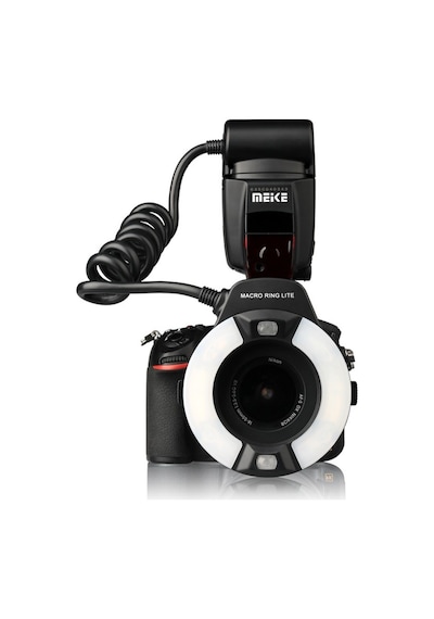 Meike MK-14EXT-N i-TTL Nikon Uyumlu Makro Ring Flaş