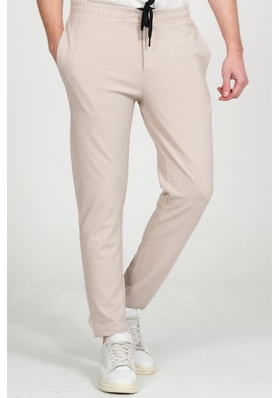 Cekmon Rahat Beli Lastikli Erkek Jogger Pantolon Siyah