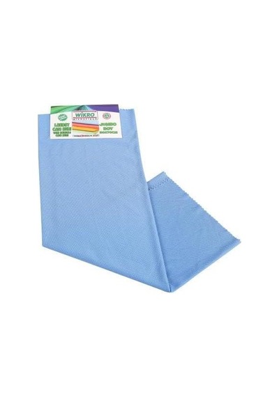 Wikro Desenli Kumaş 50x70 Cm Battal Boy İz Bırakmaz Mikrofiber Cam Bezi 3'lü Set Çok Renkli