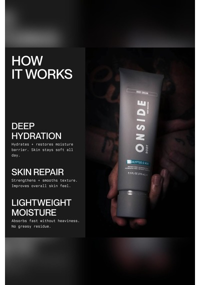 Onside Eucalyptus Mint Nemlendirici Vücut Kremi 210ml