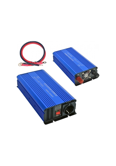 Carub İnverter 12v Dan 220v A Yükseltici 1500w Usb 5v-1a Çıkışlı Br4621862