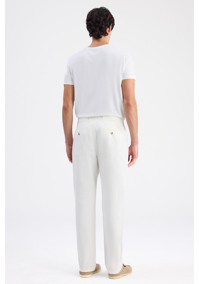 D's Damat Ds Damat Comfort Fit Ekru Gabardin Chino Pantolon 6hcc3ı303778m Çok Renkli