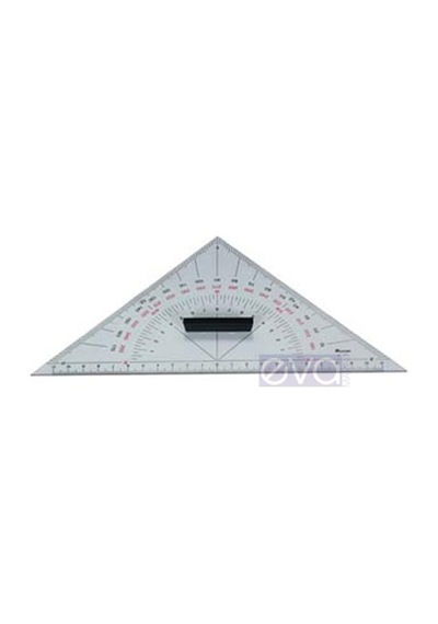 Sealux Marine Açı Ölçer Üçgen Gönye 20cm Harita Tekne Gemi Vs..