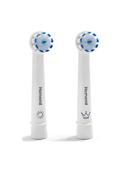 Homend Brushboss 4701h Şarjlıdiş Fırçası Uyumlu Yedek Başlık Beyaz