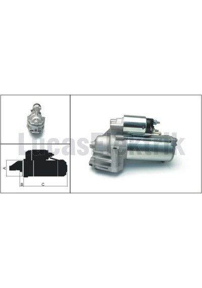 Lucas Les0066-99 Marş Motoru Transit 01 2.4 Tdci X400 2.2 D 2005 Ve Sonrası 09 X-type I X400 2.2 D 2005 Ve Sonrası 09 Yc1u 11000 Af-2c16 11000 Aa