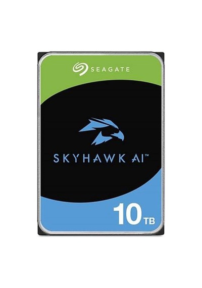 10 Tb Seagate 3.5 Skyhawk Aı Sata 7200rpm 256mb 7/24 Guvenlık St10000ve001 5 Yıl Resmı Dıst Garantılı Tek Ebat