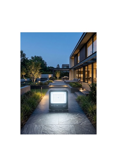 100w Led Projektör Ip66 6500k Beyaz Işık 50.000 Saat Kullanım Ömrü - 942450585