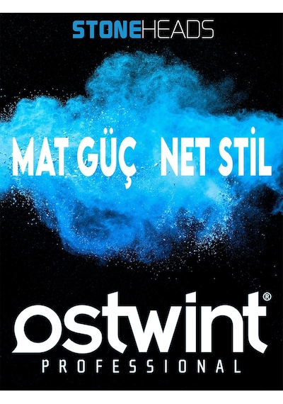 Ostwint MenStyle Collection Güçlü Tutuculuk Mat Bitiriş Hacim ve Doku Saç Şekillendirici Pudra Toz Wax Mavi 20 G