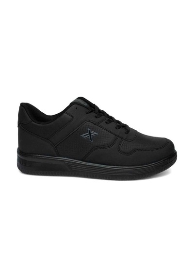 Luttoon 4027-25 Cilt Deri Anatomik Erkek Sneaker Siyah