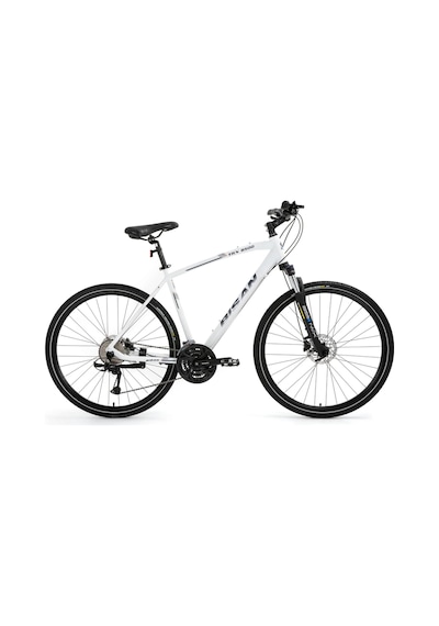 Bisan Trx 8500 700c 50cm Şehir Bisikleti Mat Beyaz Lacivert Beyaz