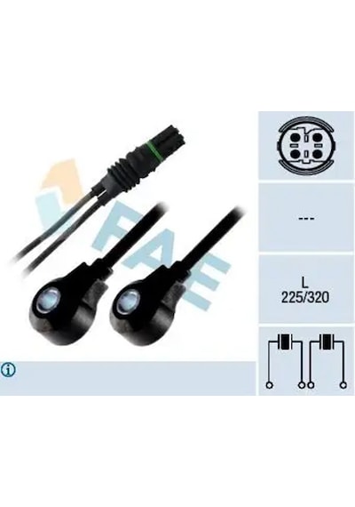 Bmw 316i E46 Vuruntu Sensoru 2000-2002 M43b16 Fae 60222