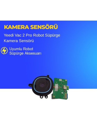 Yeedi Vac 2 Pro Robot Süpürge Kamera Sensörü