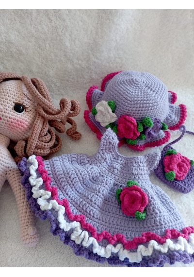 Amigurumi Ece Bebek 02 - Çok Renkli