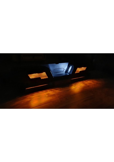 Ducki Ford Ranger 2012-2022 Ledli Demir Arka Tampon V2