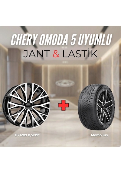 Chery Omoda5 Uyumlu Momo235/50r19 Kış Lastiği 4 Adet Yılı:2025 + Dy1289 Bd 19"jant 4 Adet