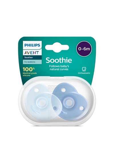 Philips Avent SCF099/21 Soothie Emzik 0-6 Ay Mavi