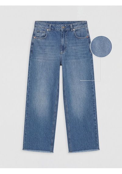 Lcw Vision İndigo Barrel Fit Kadın Jean Pantolon