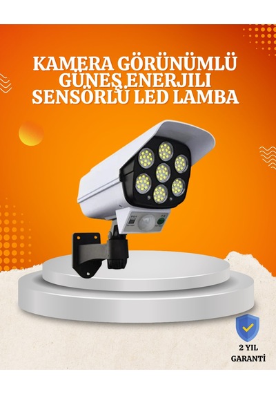 Solar Şarjlı Hareket Sensörlü Led Dış Mekan Lambas Rlamba-1-0f5d9