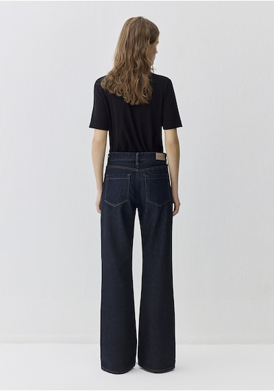 Mavi - Ashlie Mavi Edition Tencel Liyosel Karışımlı Derin Mavi Jean Pantolon 1012714-91275 Koyu Mavi