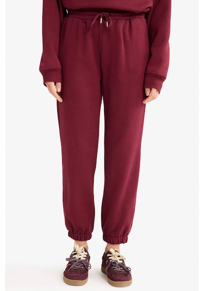 Defacto Bordo Kadın Eşofman Altı F9622ax/br115 Bordo