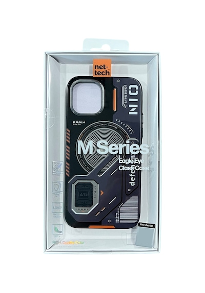 Nettech Apple Uyumlu iPhone 15 Nt-n043 Arka Koruma Kılıf - Gri Gri