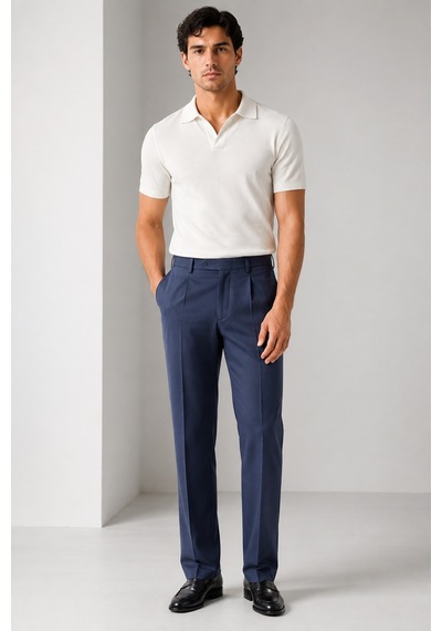 Bihan Store Erkek Pilesiz Albacata Kumaş Pantolon - Klasik Kesim, Rahat Kalıp, Dört Mevsimlik Arg 5029 6 Bihan Store Erkek Pilesiz Albacata Kumaş Pantolon - Klasik Kesim, Rahat Kalıp, Dört Mevsimlik Arg 5029 6