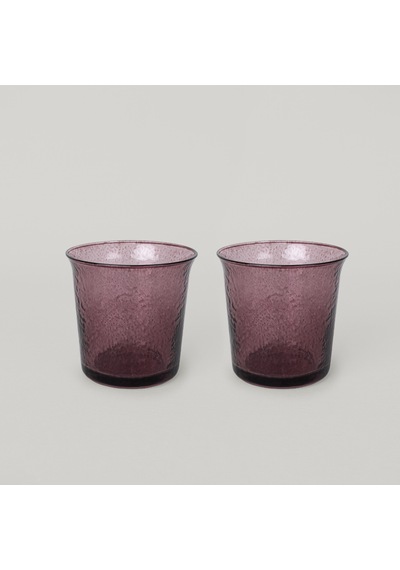 Linens Alexa 2'li 300 Ml Meşrubat Bardağı Mürdüm Mürdüm