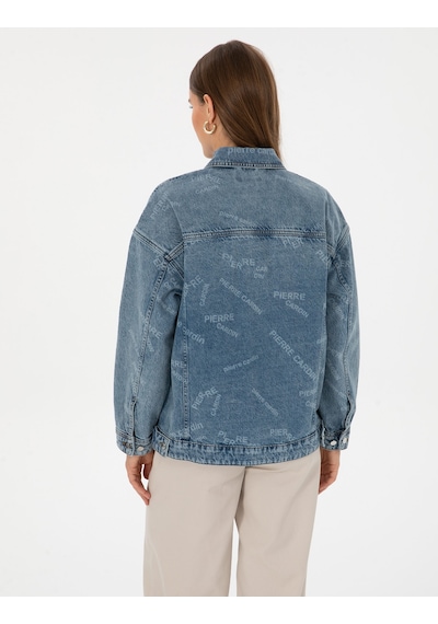 Pierre Cardin Kadın Açık Mavi Ceket Denim 50308527-vr003 Açık Mavi