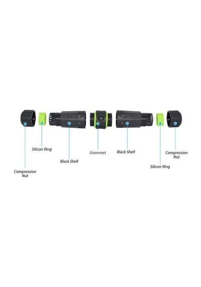 Pm-24598 Dişi - Dişi Ip 68 Su Geçirmez 3.0 Usb-a Konnektör Powermaster