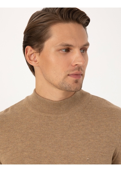 Pierre Cardin Erkek Camel Melanj Kazak /triko 50315457-vr122 Camel Melanj