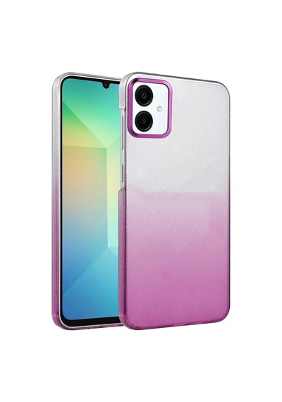 Newface Samsung Galaxy A06 Glossy Kapak - Mor