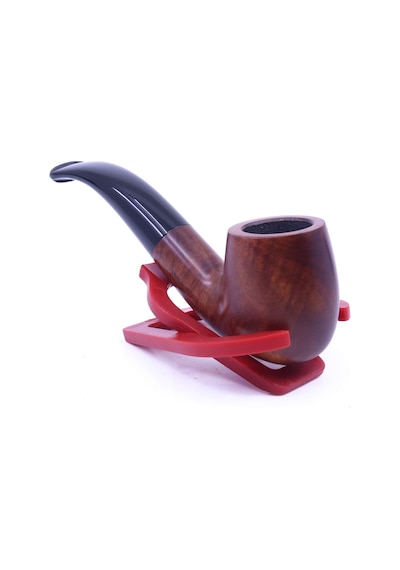 Şahin Sarı Yıldız Bent Billiard 9mm Filtreli Ebonit Saplı Pipo Mod L-10 247786