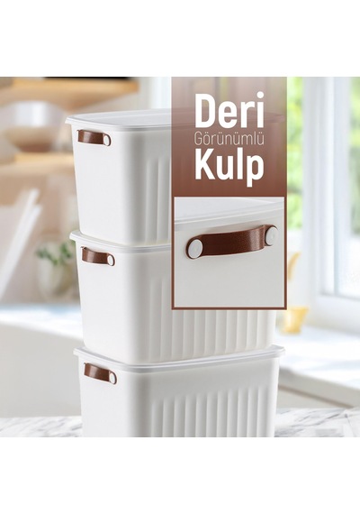 Deconox 1adet 20 Lt Dev Boy Çok Amaçlı Kapaklı Kutu Diğer