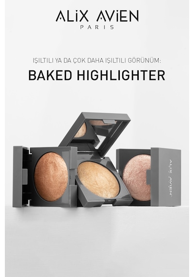Alix Avien Baked Highlighter 02 Golden Glow 11 G