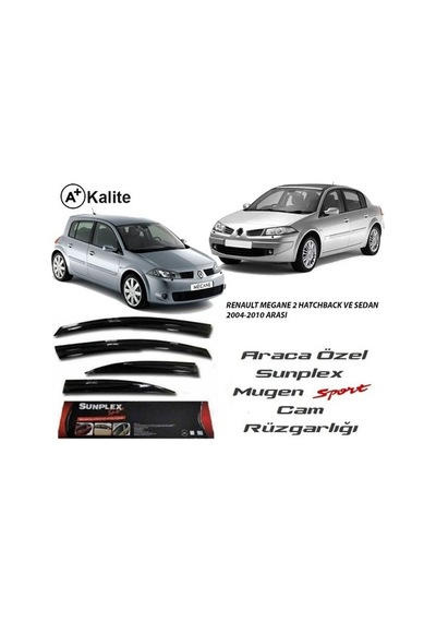 MEGANE 2 CAM RÜZGARLIĞI SUNPLEX
