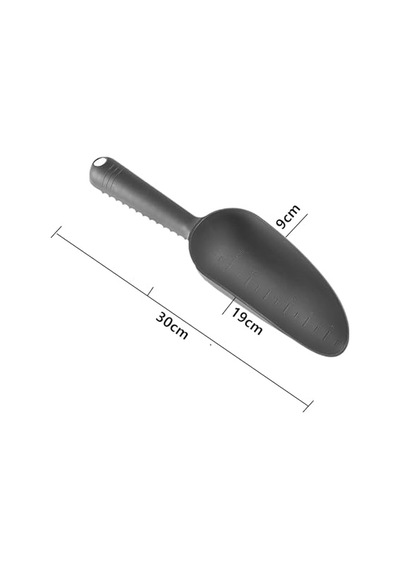 2'li Bahçe Küreği Seti, Plastik, Ölçekli, Çok Amaçlı, 30 Cm, Toprak Ve Pet Mama Aktarma