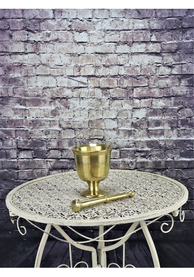 Sarı Döküm Havan No:4 11x13 Cm