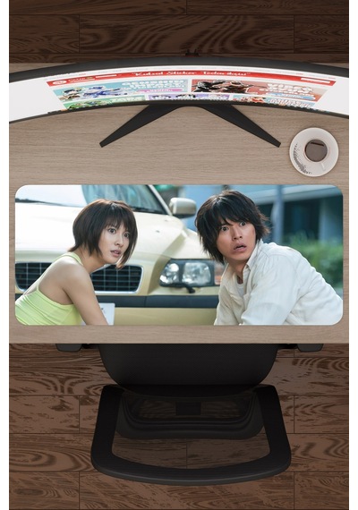 Alice İn Borderland V2 70x30 Xl Gaming Kauçuk Kaymaz Taban Mouse Pad Fare Altlığı
