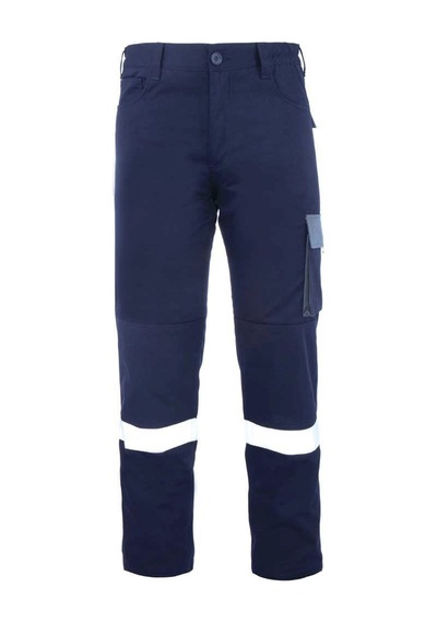 My Form Palmira Plus Harman Kumaş Pantolon-lacıvert Grı Lacivert - Gri