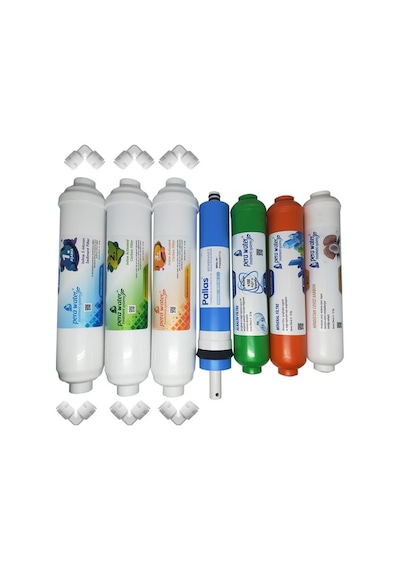 Pera Water Kapalı Kasa Su Arıtma Pallas Mebran 7 Li Set (381597598)