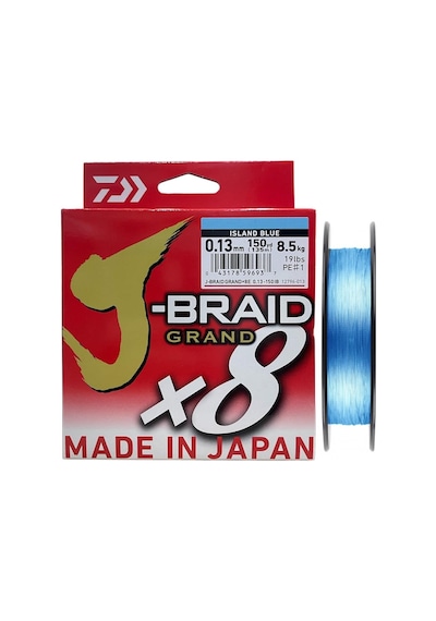 Daiwa J-braid Grand 135mt 0.13mm 8x Island Blue İp Misina