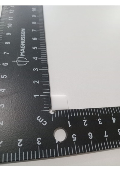 Beyaz Kare Vitray Cam Mozaik Taşı - Sanatsal Mozaik İçin Yaklaşık 10x10 Mm