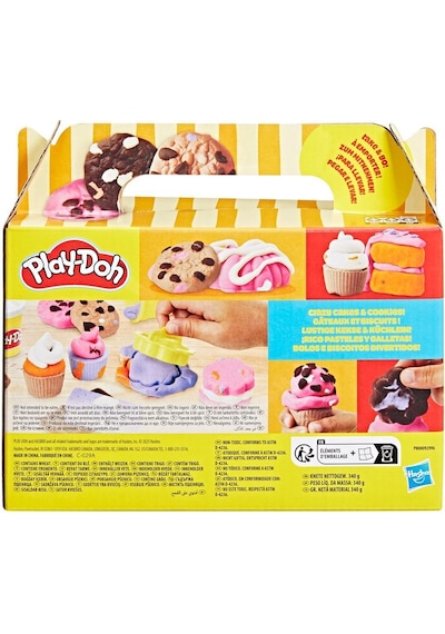 Play Doh Yiyecek Şekilleri Oyun Hamur Seti G1609 G1615 Fırın renkli