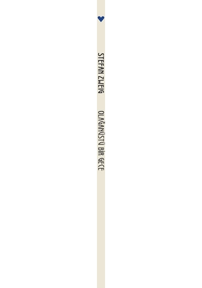 Olağanüstü Bir Gece - Stefan Zweig - Can Yayınları