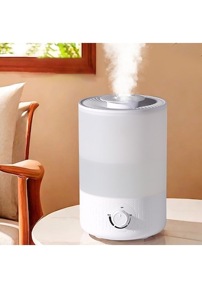 Robeve Rbh-02 Ultrasonik Hava Nemlendirici 4 Litre Buhar Makinesi Ve Aroma Difüzörü Otomatik Kapanma Özelliği