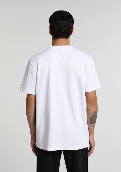 Colin's Colins Regular Fit Yuvarlak Yaka Düz Erkek Beyaz Kısa Kol Tişört Cl1082287 Q1.v2 Wht