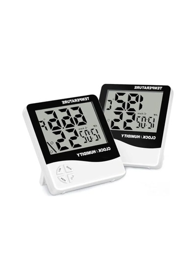 Dijital Termometre Higrometre, Büyük Lcd Ekran, İç Mekan Kullanımı