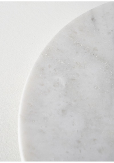Bella Maison Olmo Mermer Sunum Standı Naturel 25 Cm Naturel