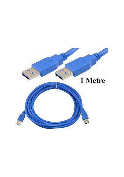 Usb 3.0 A Erkek / Usb 3.0 A Erkek Bağlantı Kablosu - 1 Metre